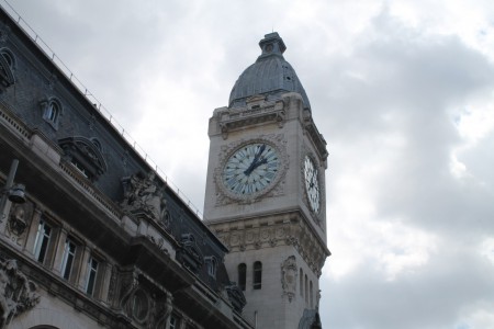 L'horloge de la gare