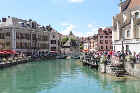 La vue du vieux Annecy