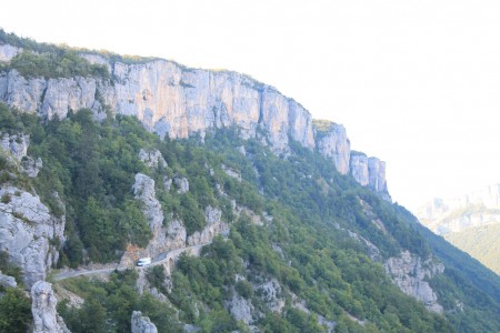 Vue du cique du combe Laval